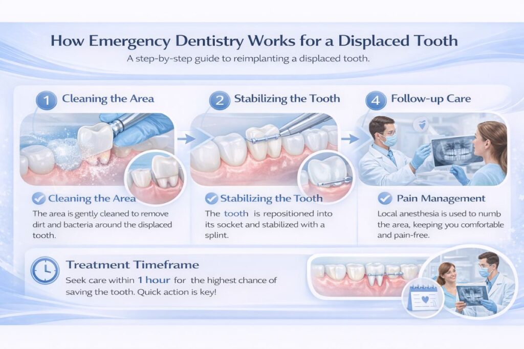 Family Dentist of Stuart | Can Emergency Dentistry Preserve a Displaced Tooth? Family Dentist of Stuart | Can Emergency Dentistry Preserve a Displaced Tooth?